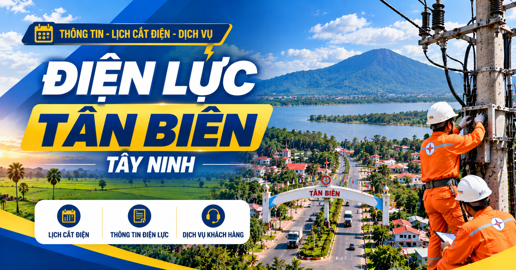 Điện lực Tân Biên Tây Ninh: Địa chỉ, số điện thoại và kênh liên hệ